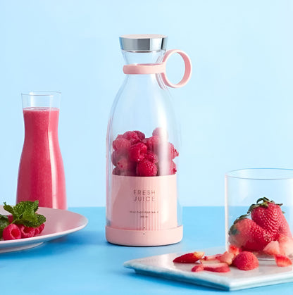 Mini USB Blender 🍓🔋 – 420ml Portable Juicer (Random Color)