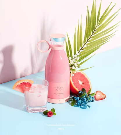 Mini USB Blender 🍓🔋 – 420ml Portable Juicer (Random Color)